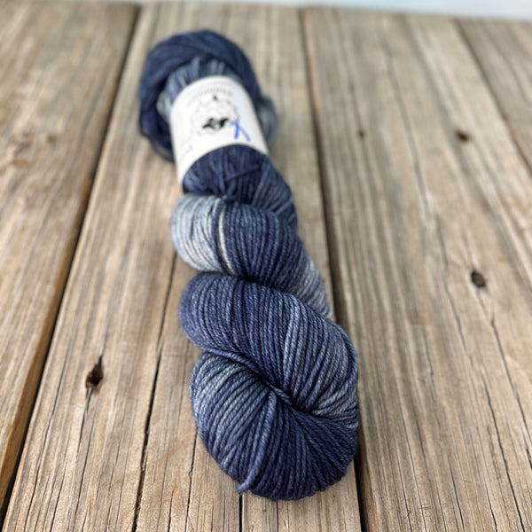 SALE Sharks in the Shallows, Treasured Warmth Worsted Weight Yarn