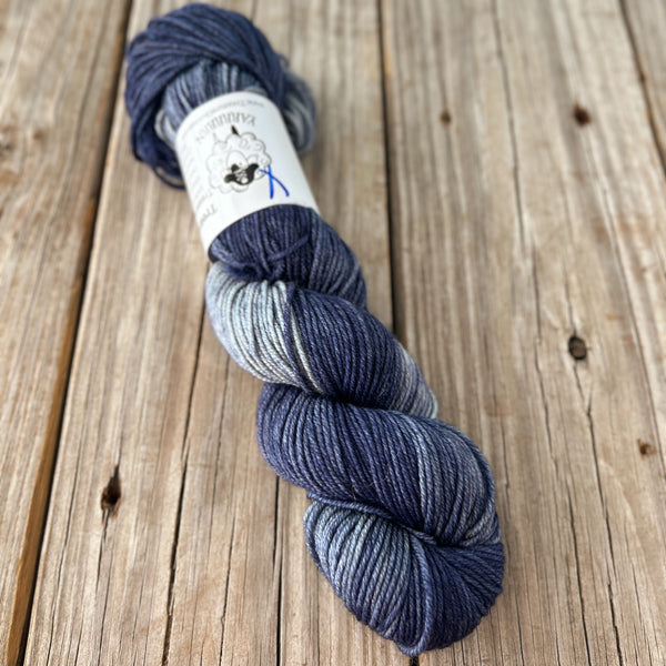 SALE Sharks in the Shallows, Treasured Warmth Worsted Weight Yarn