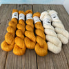 Sailing in the Sunshine, Goldenrod Yellow Summer Top Knitting Set, Lemon Spritz Tee KAL, bamboo linen treasures yarn