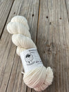 White Sand Beaches, Organic Merino Sport Treasures Yarn, cream ecru undyed natural yarn