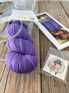 Sparkle Cowl Knitting KIT, Sparkle Toes Sock Yarn