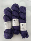 King's Cloak, Treasured Yak Toes Sock Yarn, royal purple yarn