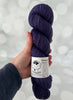 King's Cloak, Treasured Yak Toes Sock Yarn, royal purple yarn
