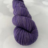 Amethysts in the Abyss, Treasured Yak Toes Sock Yarn, lilac purple violet yarn