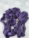 Amethysts in the Abyss, Treasured Yak Toes Sock Yarn, lilac purple violet yarn