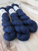 Far Horizon, Luxury Yak Silk Fingering Weight Yarn, midnight blue