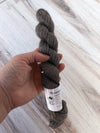 Sandy Shores, Luxury Yak Silk Fingering Weight Yarn, gray taupe