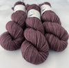 Sugar Plum Pirate, Treasured Yak Toes Sock Yarn, plum purple yarn