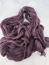Sugar Plum Pirate, Treasured Yak Toes Sock Yarn, plum purple yarn