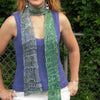 PDF Handspun Scarf Pattern Twisted Drop Stitch Easy Knitting Pattern for Handspun Yarn Digitial Download SELL items knit from this