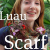 PDF Luau Scarf Handspun art yarn knitting pattern download by TreasureGoddess artyarn SELL items knit from this