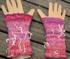 PDF handspun wrist warmers knitting pattern Digital Download SELL items knit from this
