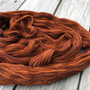 Hand Dyed Sock Yarn, Copper Cove, Treasured Toes Sock Yarn