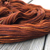 Hand Dyed Sock Yarn, Copper Cove, Treasured Toes Sock Yarn