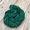 green Hand Dyed Worsted Weight Yarn, Treasure of the Emerald Isle, Treasured Warmth