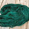 green Hand Dyed Worsted Weight Yarn, Treasure of the Emerald Isle, Treasured Warmth