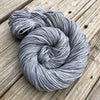silver gray Hand Dyed DK Yarn, Pieces of Eight, DK Treasures