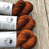 Hand Dyed Sock Yarn, Copper Cove, Treasured Toes Sock Yarn