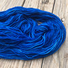 royal blue Hand Dyed Worsted Weight Yarn, Swimmin with the Fishes, Treasured Warmth