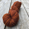 Hand Dyed Sock Yarn, Copper Cove, Treasured Toes Sock Yarn