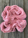 Pure Silk Yarn, pale pink, fingering weight yarn, Perfect Shell