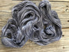 Hand Dyed Silk Yarn, Ghost Ship, gray, fingering weight yarn