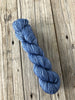 Hand Dyed Sock Yarn, denim blue, Sharks in the Shallows, Treasured Toes Sock Yarn