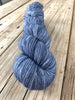 Hand Dyed Sock Yarn, denim blue, Sharks in the Shallows, Treasured Toes Sock Yarn