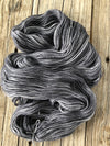 Hand Dyed Sock Yarn, Ghost Ship, Charcoal Gray, Treasured Toes Sock Yarn