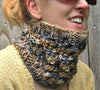 Handspun Cowl Knitting Pattern PDF Digital Download TreasusreGoddess Sidewinder Cowl Christine Long Derks