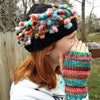 PDF Coils Hat Pattern handspun art yarn knitting Digital Download SELL items knit from this