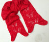 PDF Fish Tail Lace Scarf Knitting Pattern Sock Yarn Digital Download Fingering Weight sockyarn scarf pattern treasuregoddess
